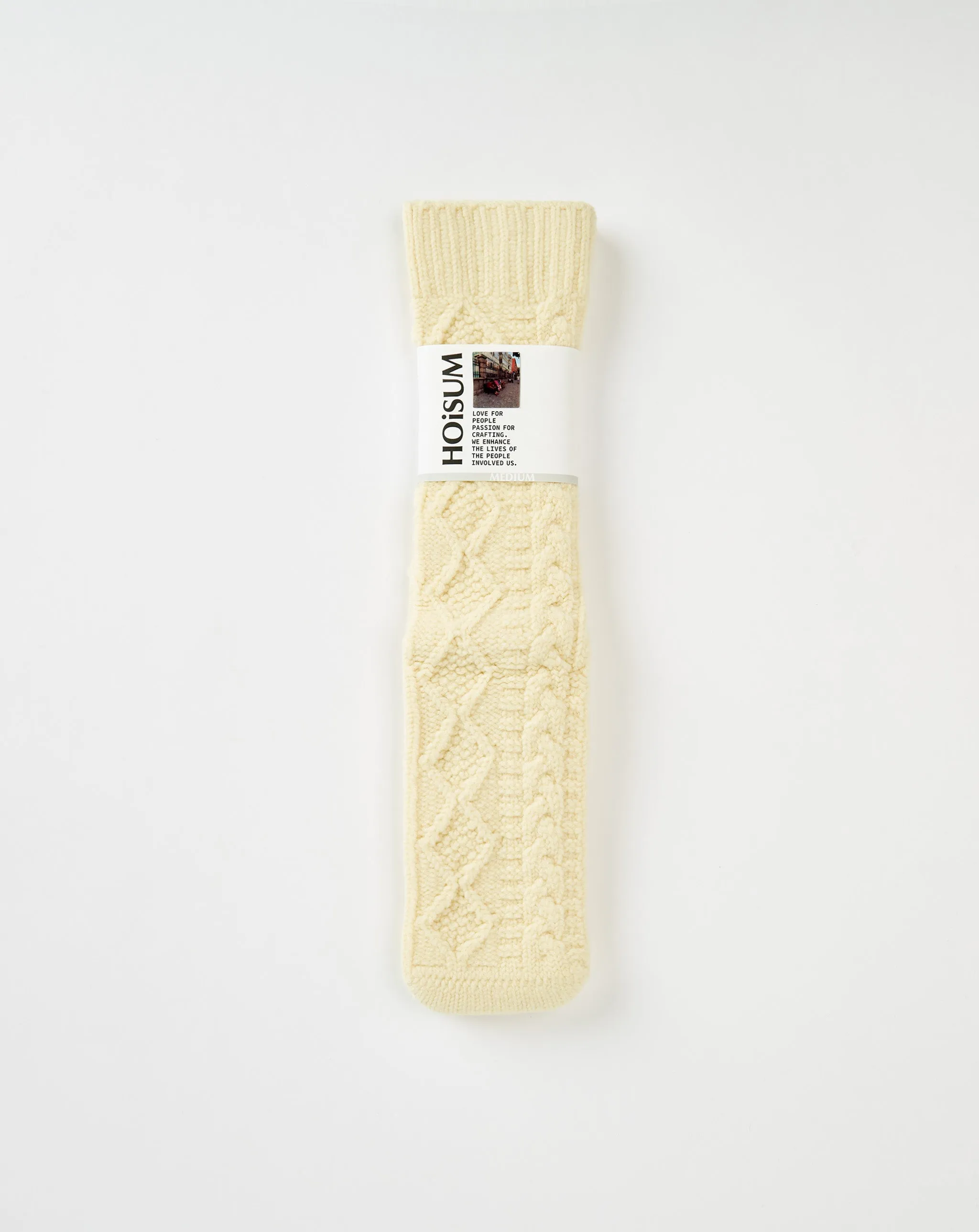 Alan Cable Knit Socks