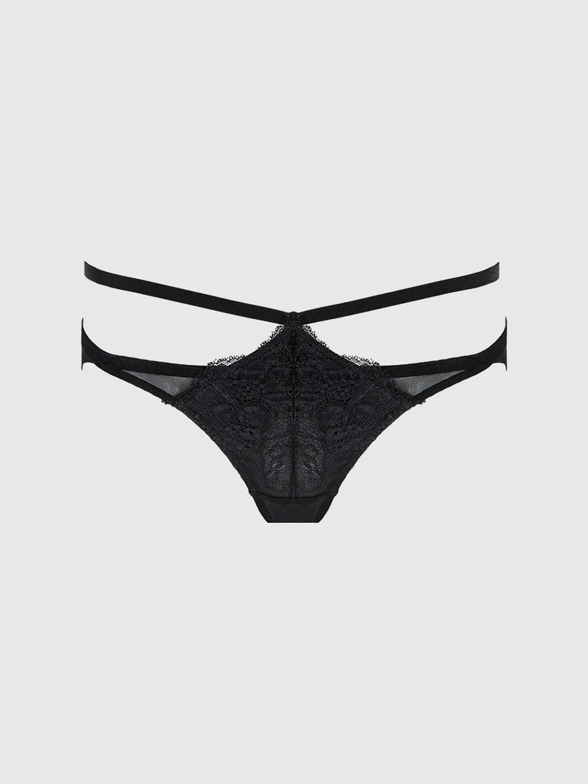 Aria Stretch Lace X Back Hipster