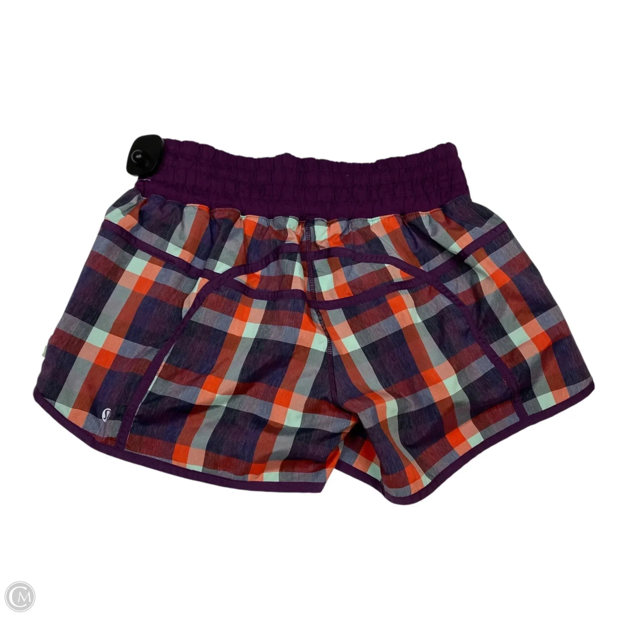 Athletic Shorts By Lululemon In Purple, Size: M