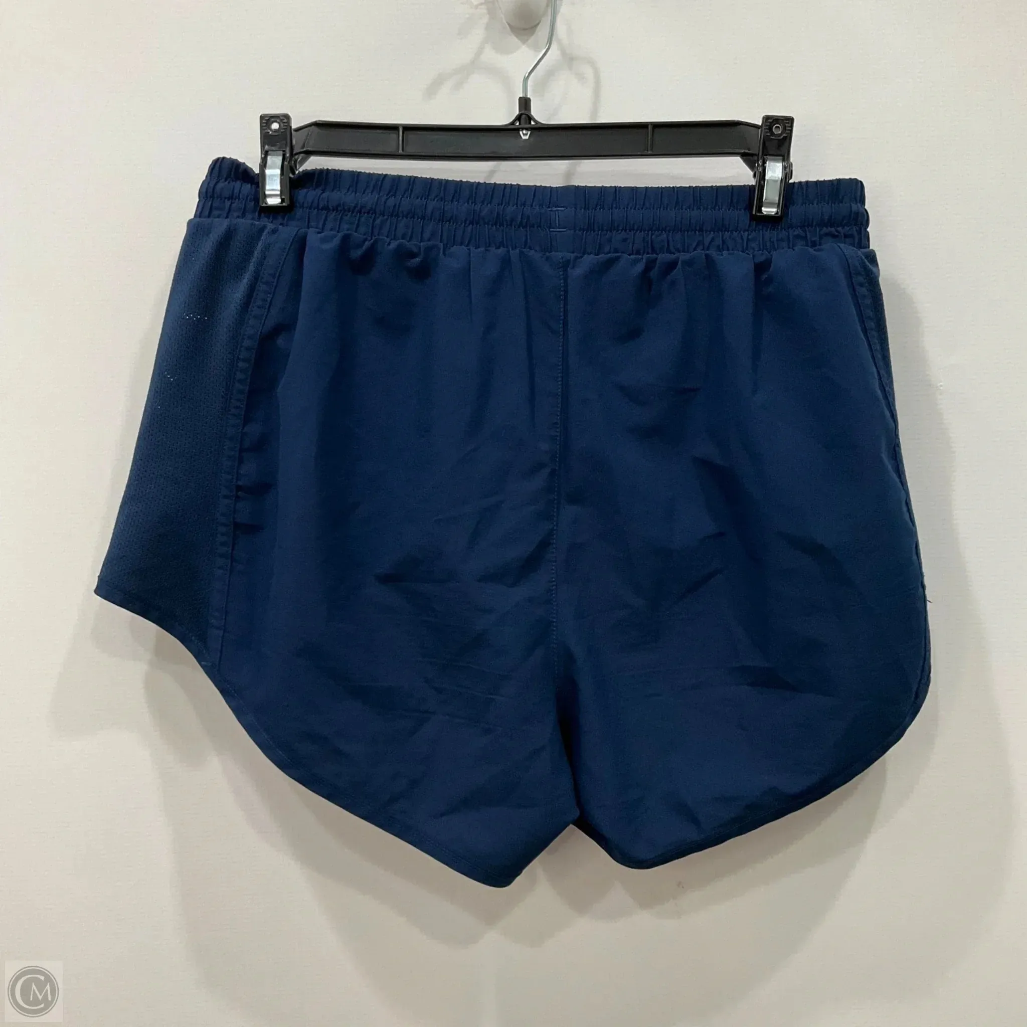 Athletic Shorts By Under Armour In Navy, Size: S