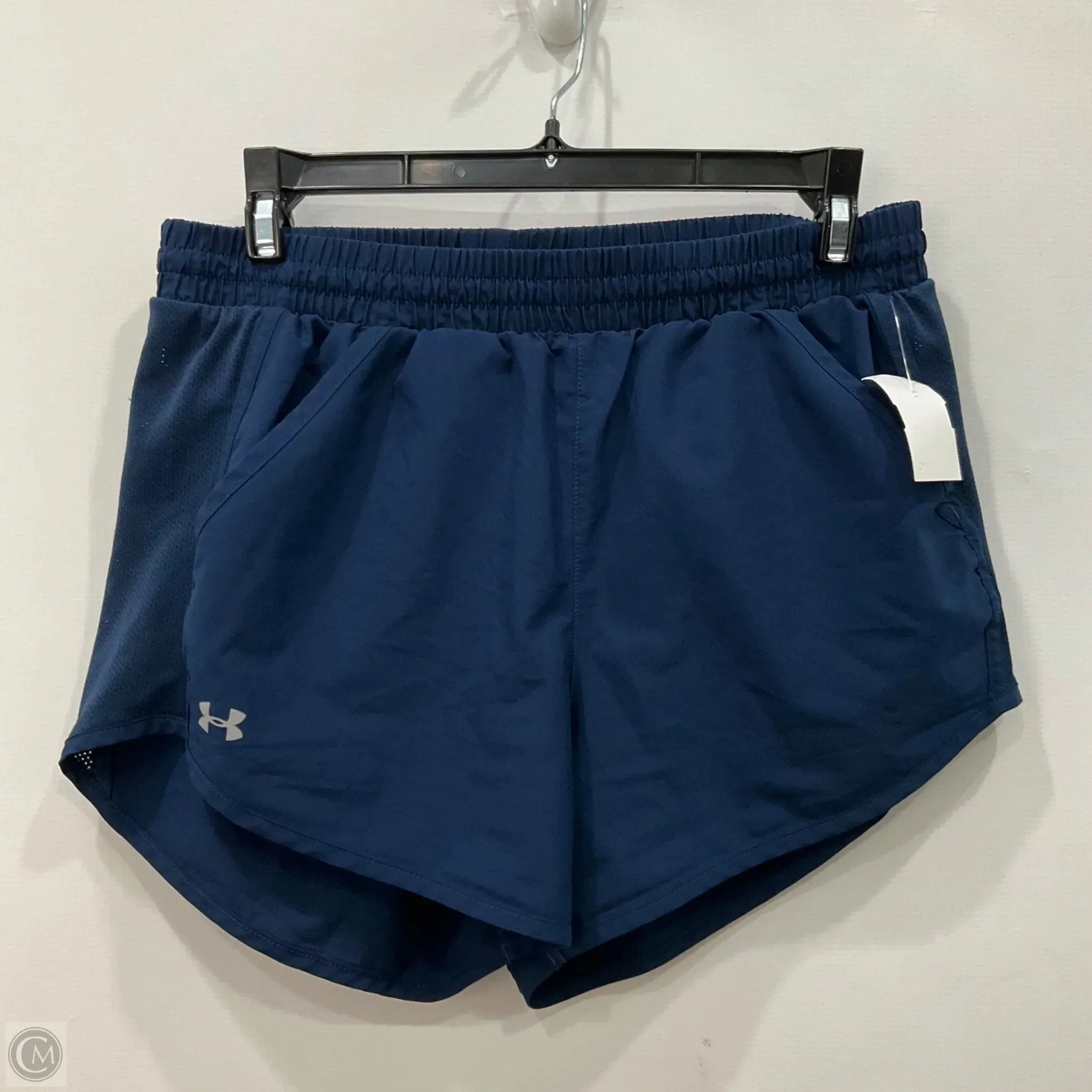 Athletic Shorts By Under Armour In Navy, Size: S