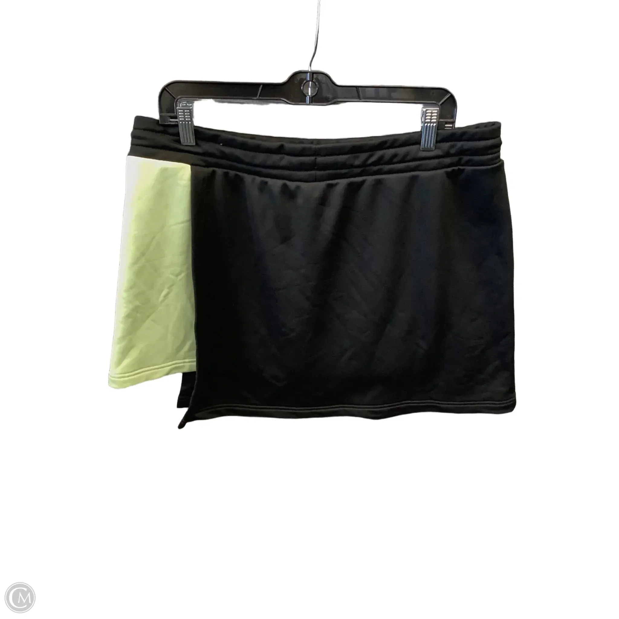 Athletic Skirt By Puma In Black & Green, Size: Xl