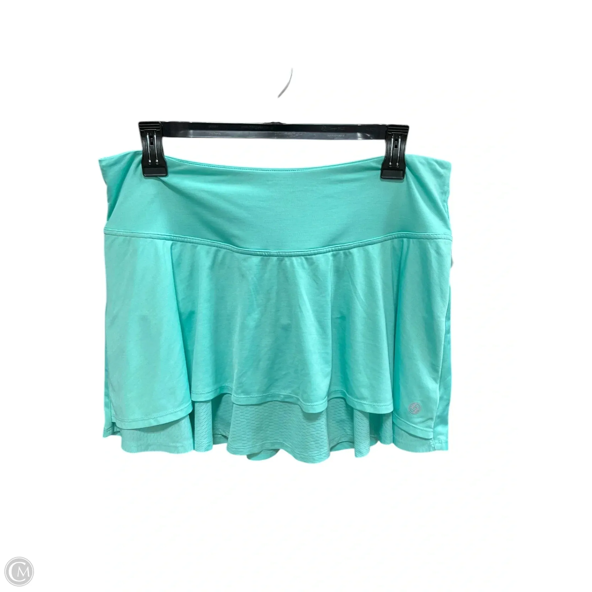 Athletic Skort By Clothes Mentor In Aqua, Size: L
