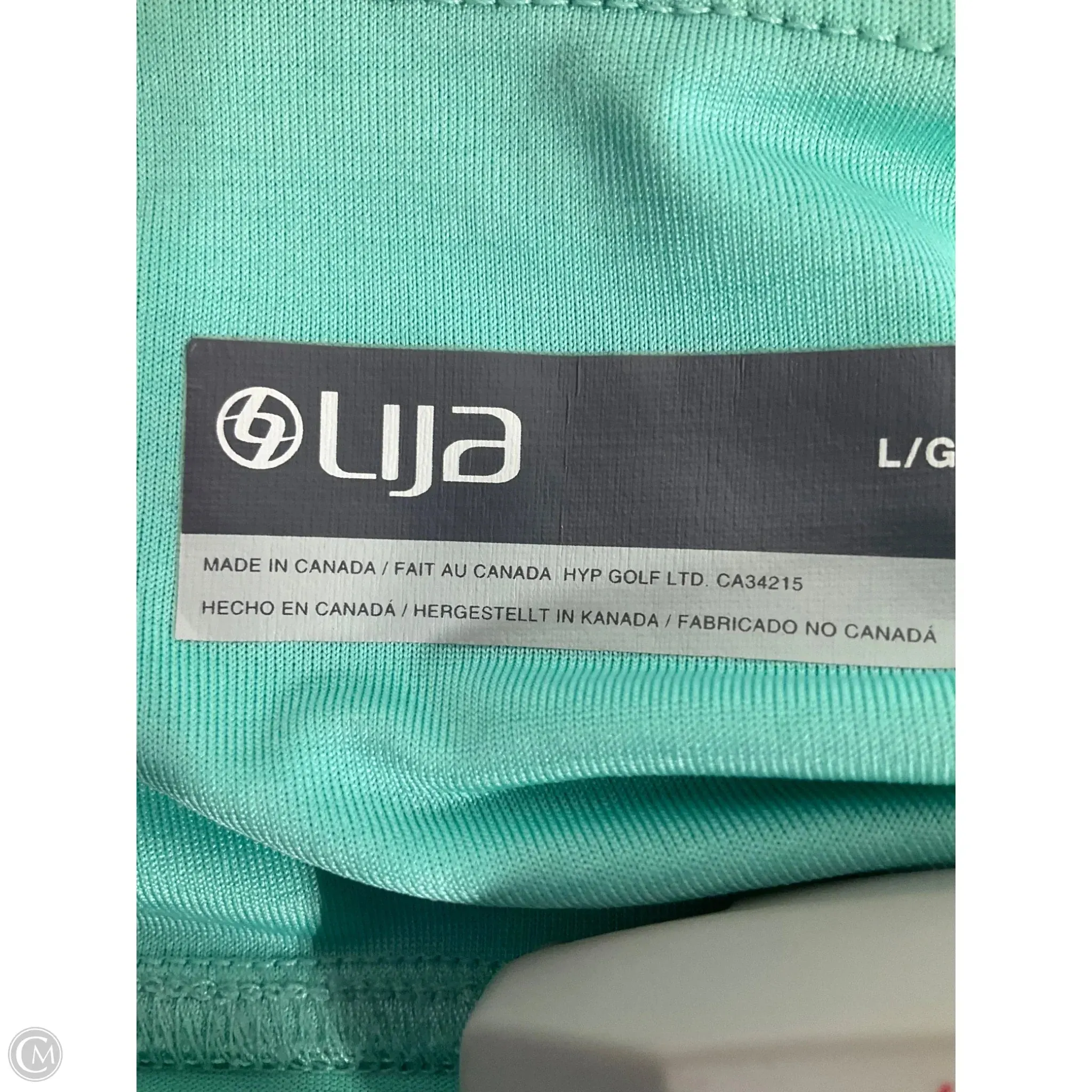 Athletic Skort By Clothes Mentor In Aqua, Size: L