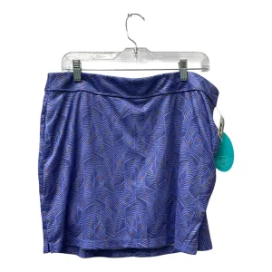 Athletic Skort By Cme In Purple, Size:L