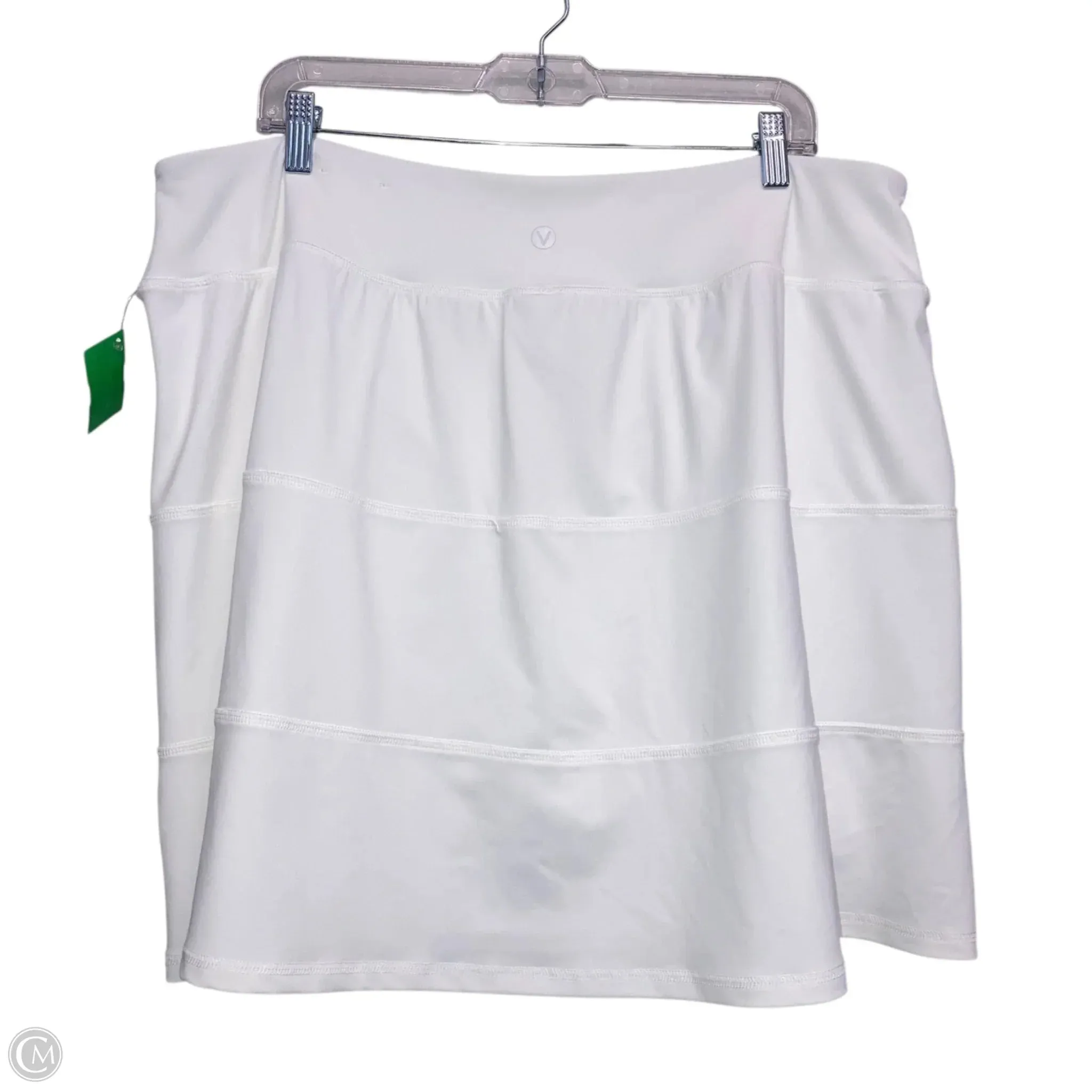 Athletic Skort By Livi Active In White, Size: 3x