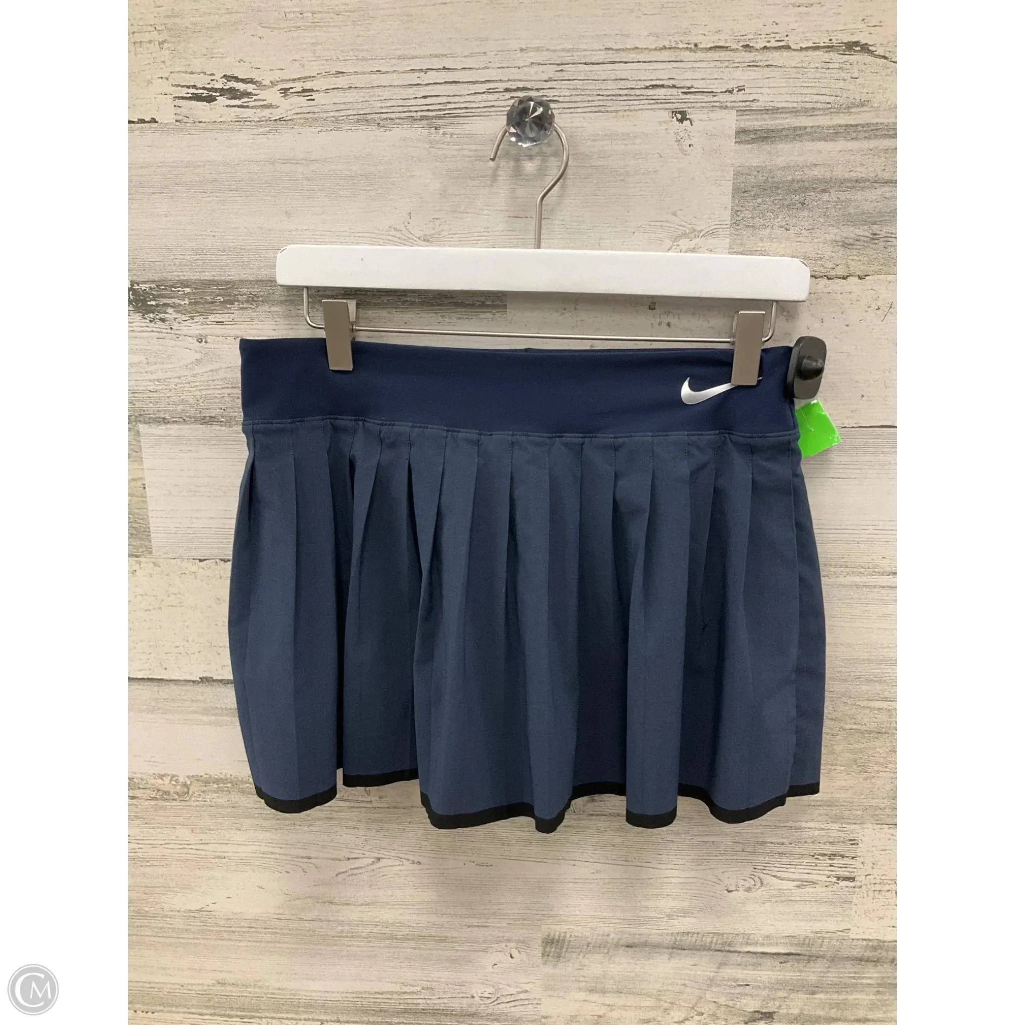 Athletic Skort By Nike In Navy, Size: Xl