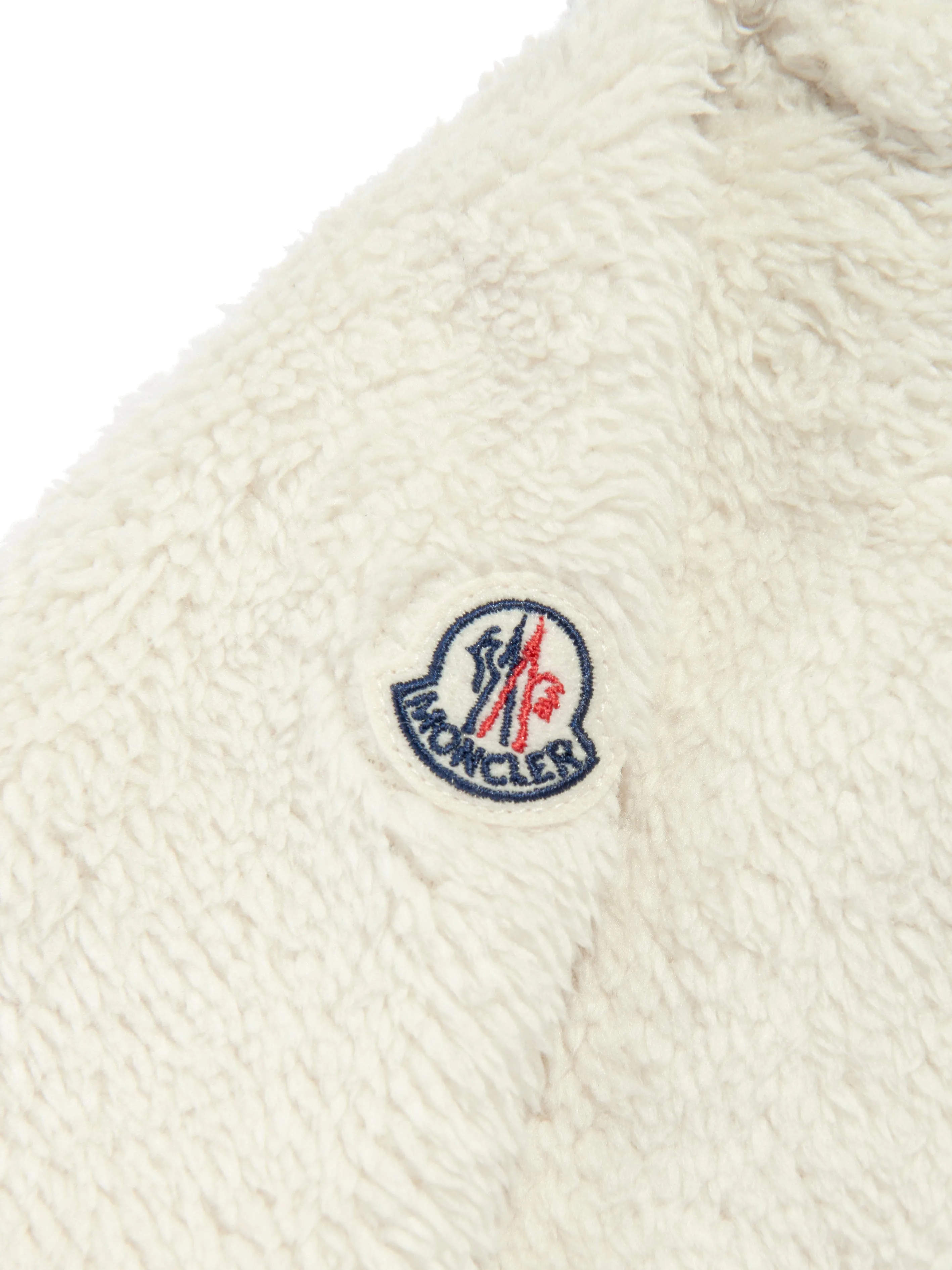 Baby Girls Down Padded Zip Up Top in Ivory