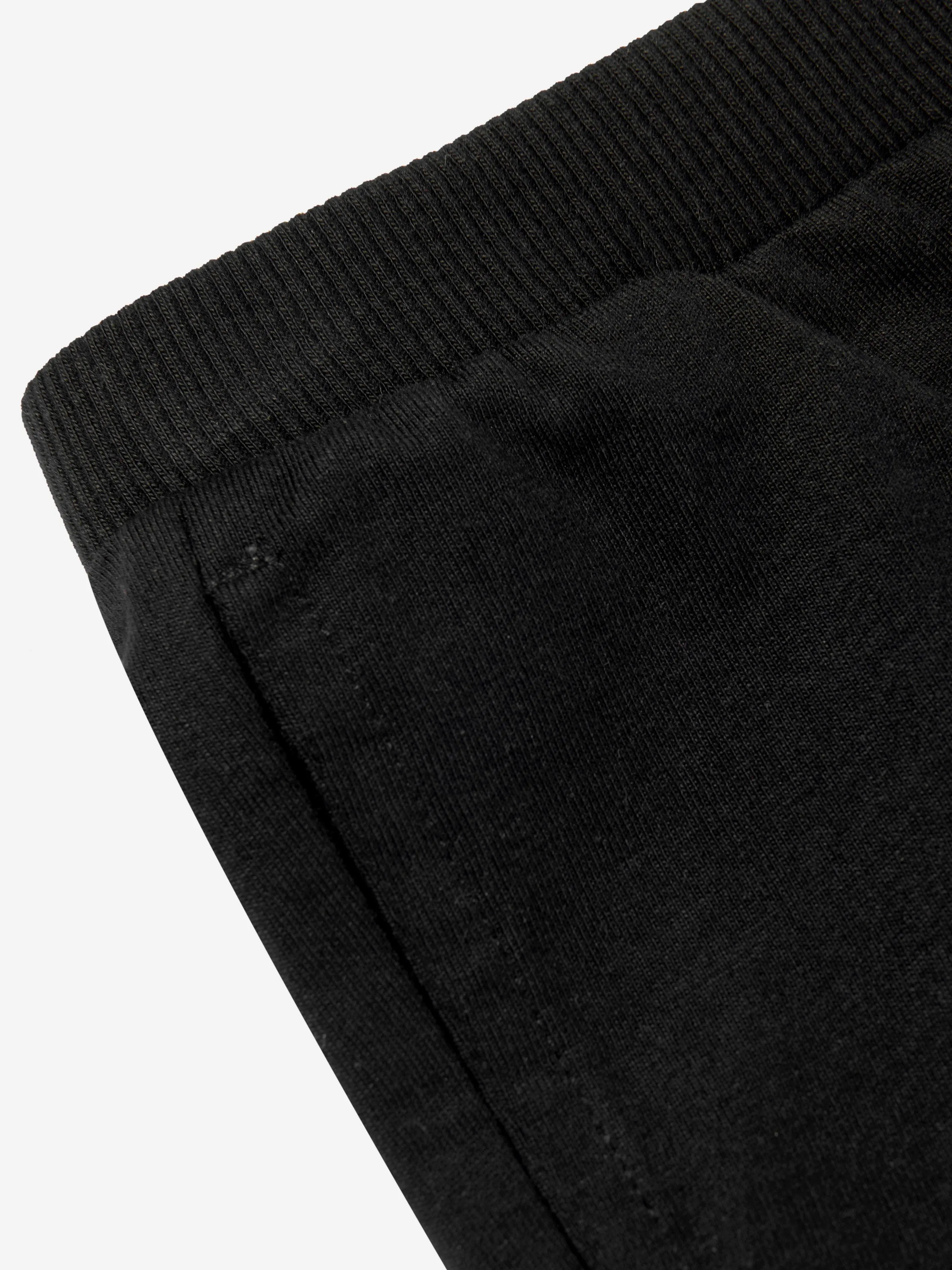 Baby Teddy Bear Logo Shorts in Black