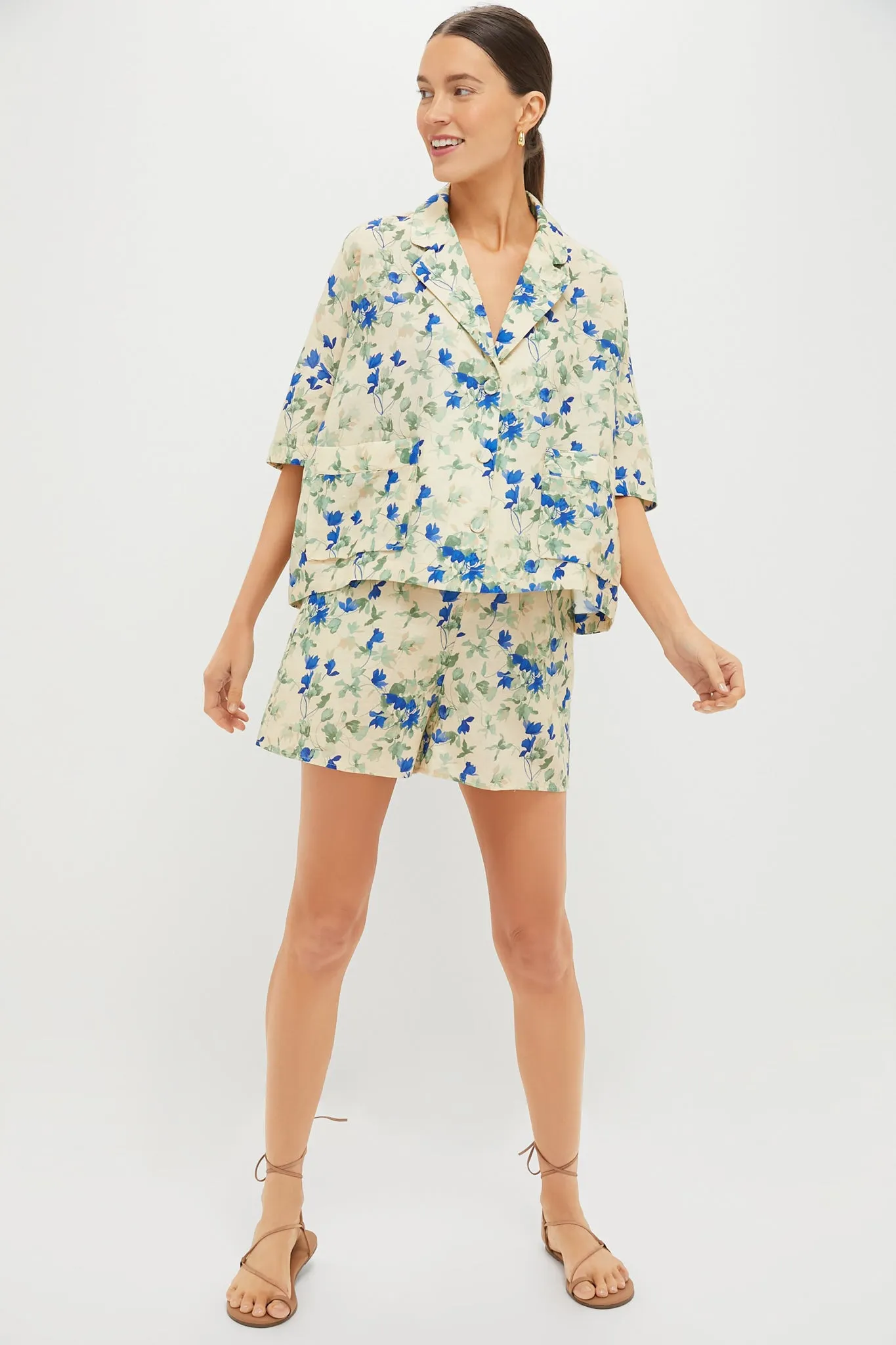Bellflower Blooms Percy Swing Top
