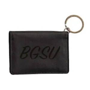 BGSU ID Snap Black Wallet