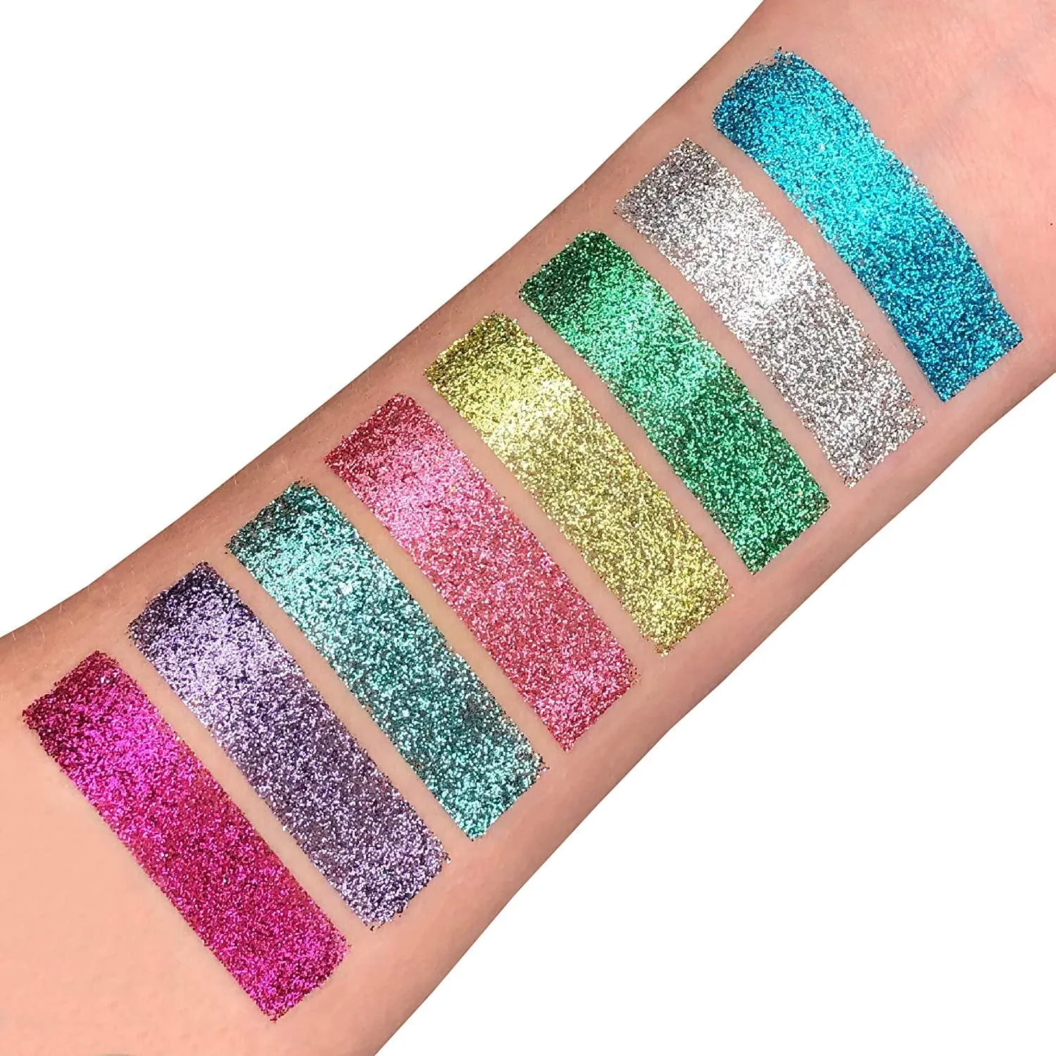 Biodegradable Eco Glitter Shakers by Moon Glitter Silver Cosmetic Bio Festival
