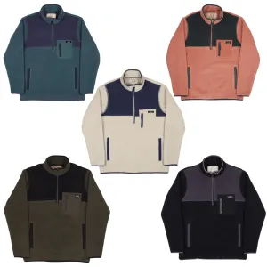 Bleubird Adult Polar Half Zip Mid Pile Sherpa Fleece