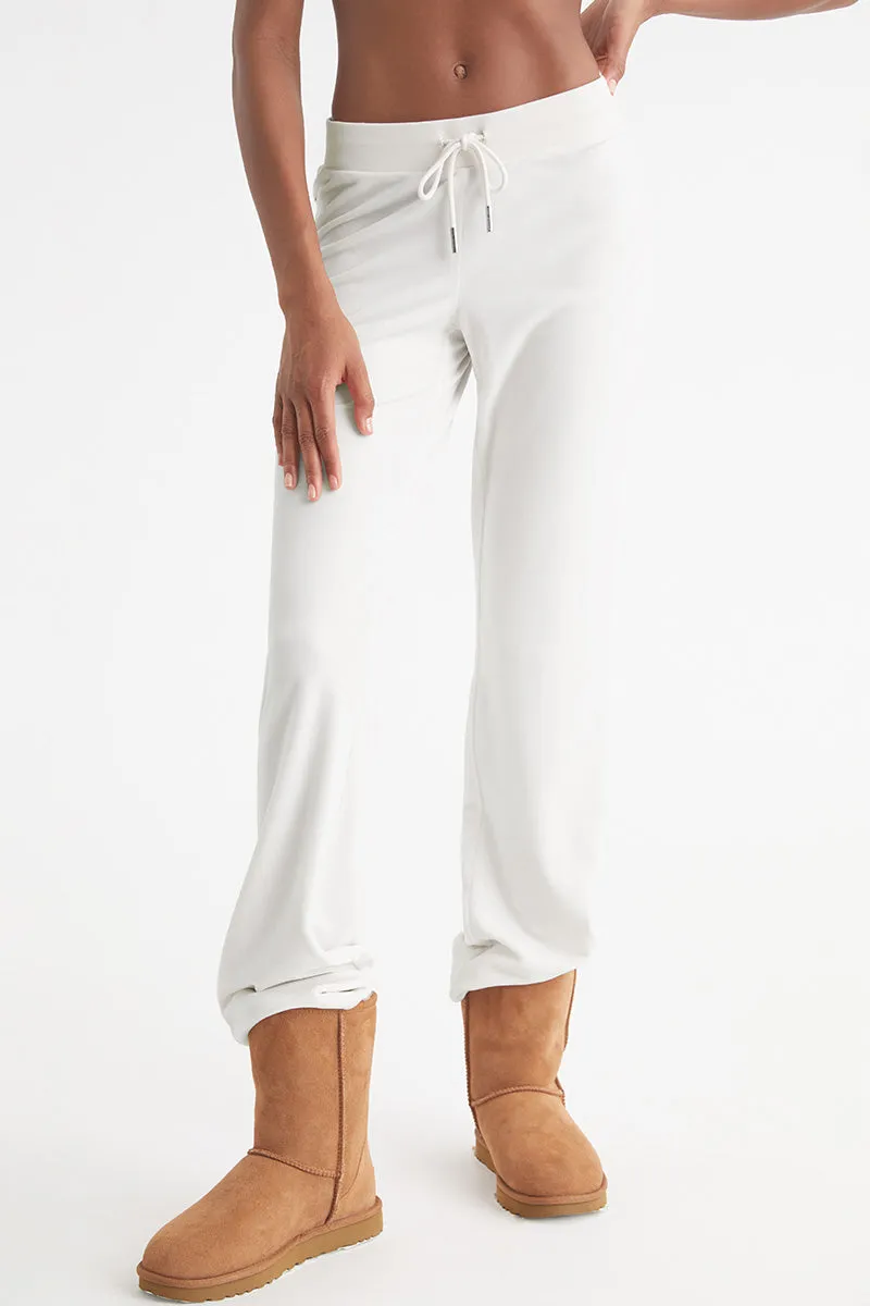Bride Customizable Big Bling Velour Track Pants Juicy Couture