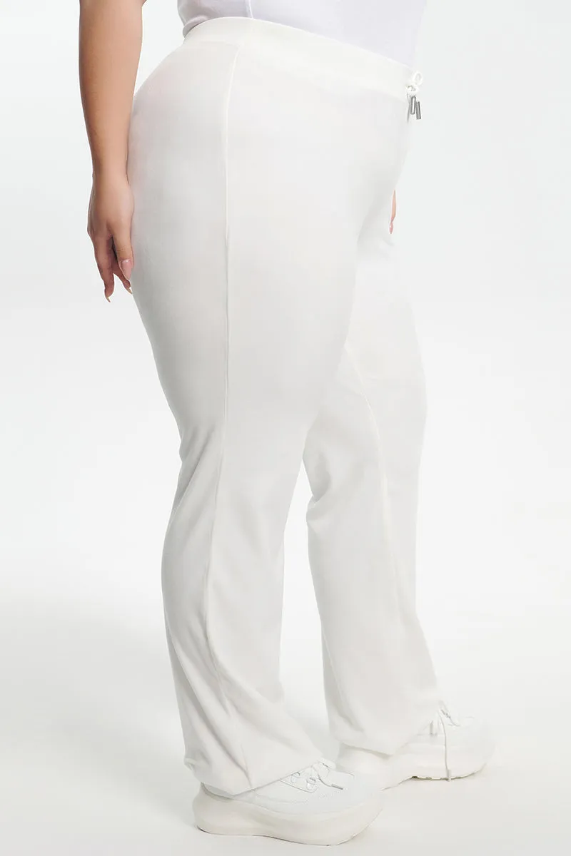 Bride Customizable Big Bling Velour Track Pants Juicy Couture
