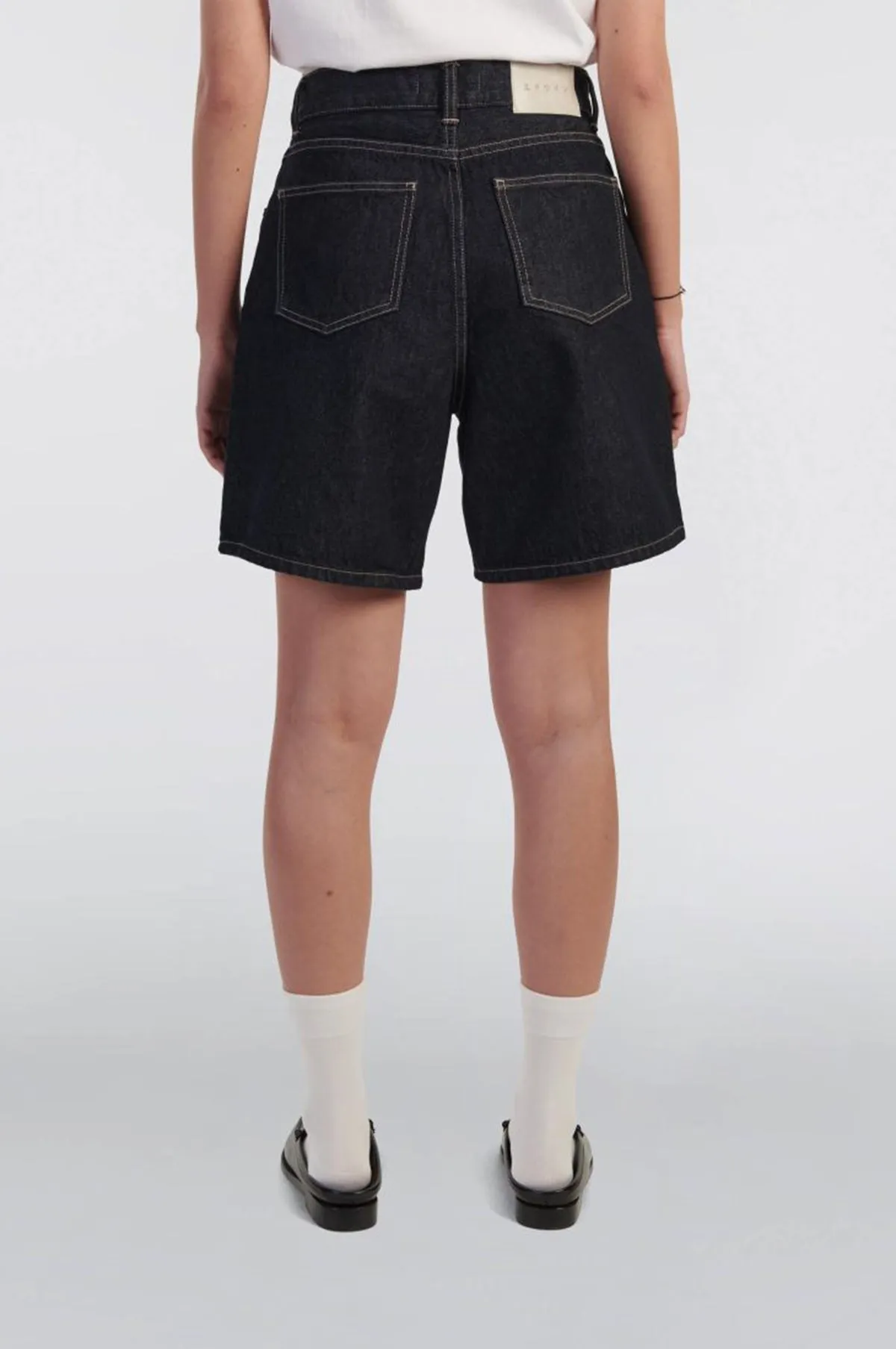 Cleo Short Blue Rinsed