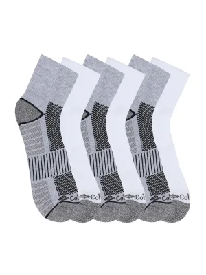 Columbia Men Multi SOCKS MN 6P NS/PIQ FTBED (6 Pairs) (Non Returnable)