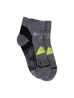 Columbia Unisex Grey SOCKS UX 1P SML-RUN LC-OPTICAL (1 Pair) (Non Returnable)