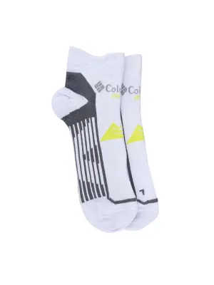 Columbia Unisex White SOCKS UX 1P SML-RUN LC-OPTICAL (1 Pair) (Non Returnable)