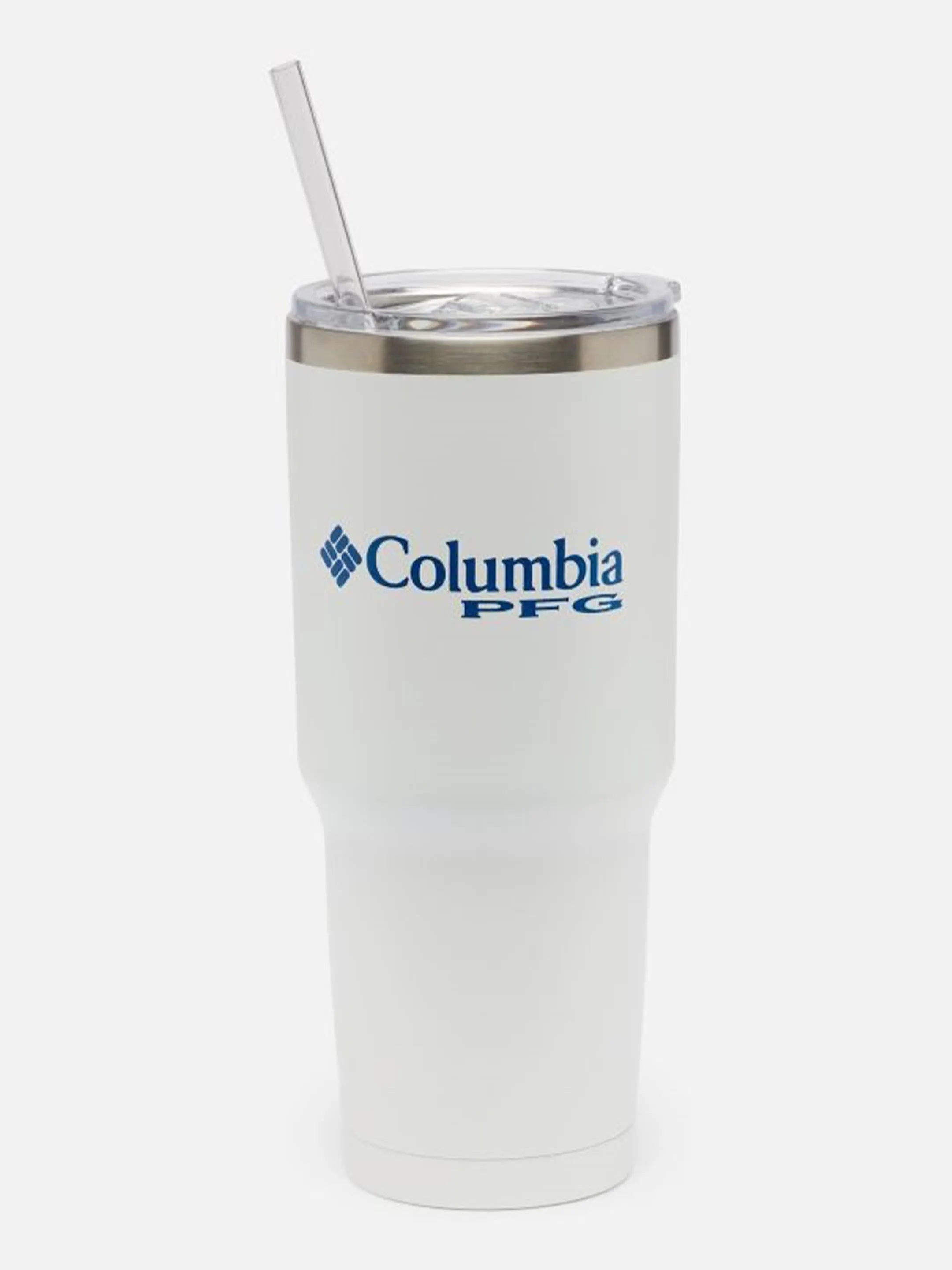 Columbia Unisex White Stainless Steel Insulated Vacuum Hydration Bottles