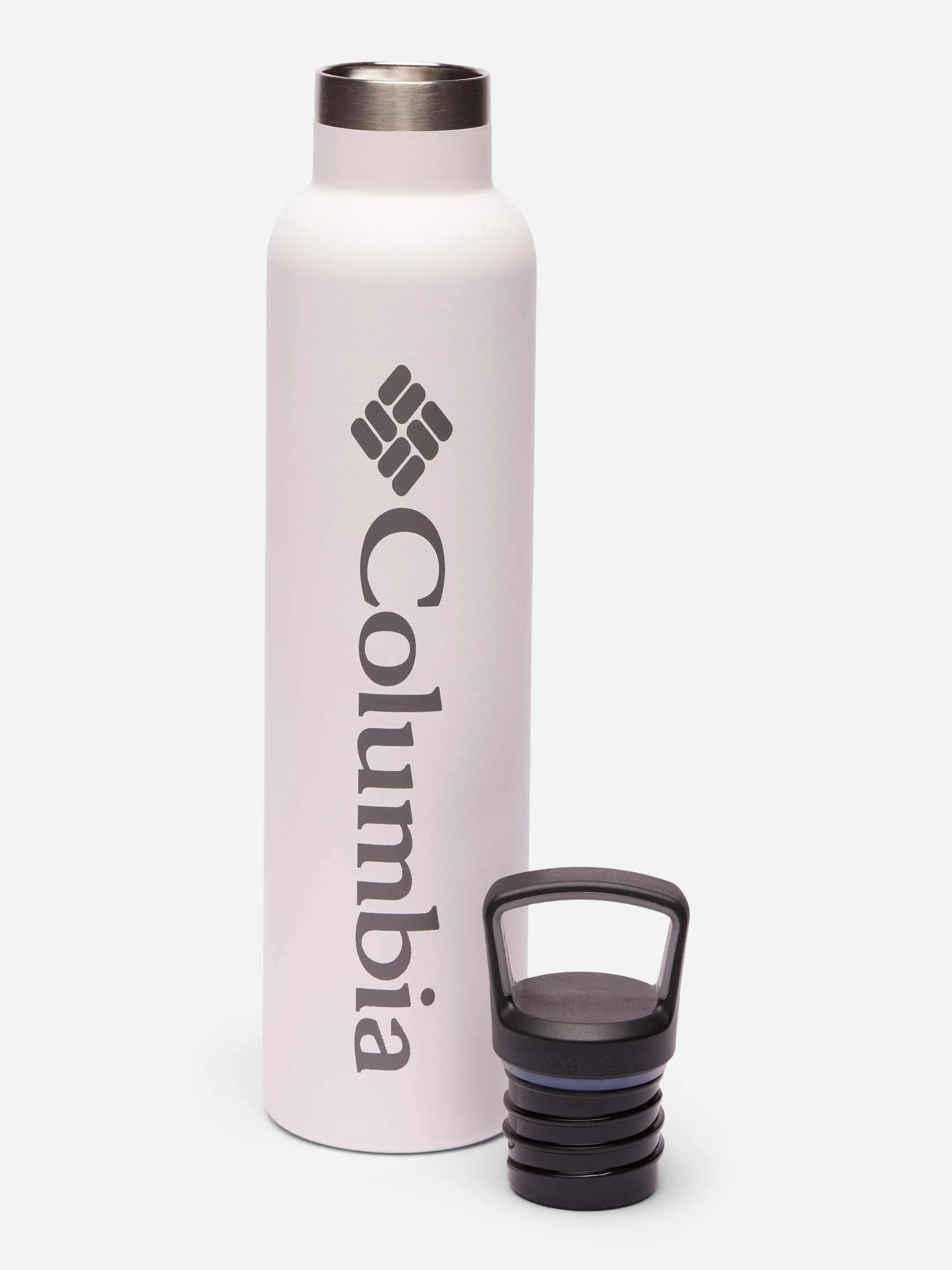 Columbia Unisex White Stainless Steel Insulated Vacuum Hydration Bottles