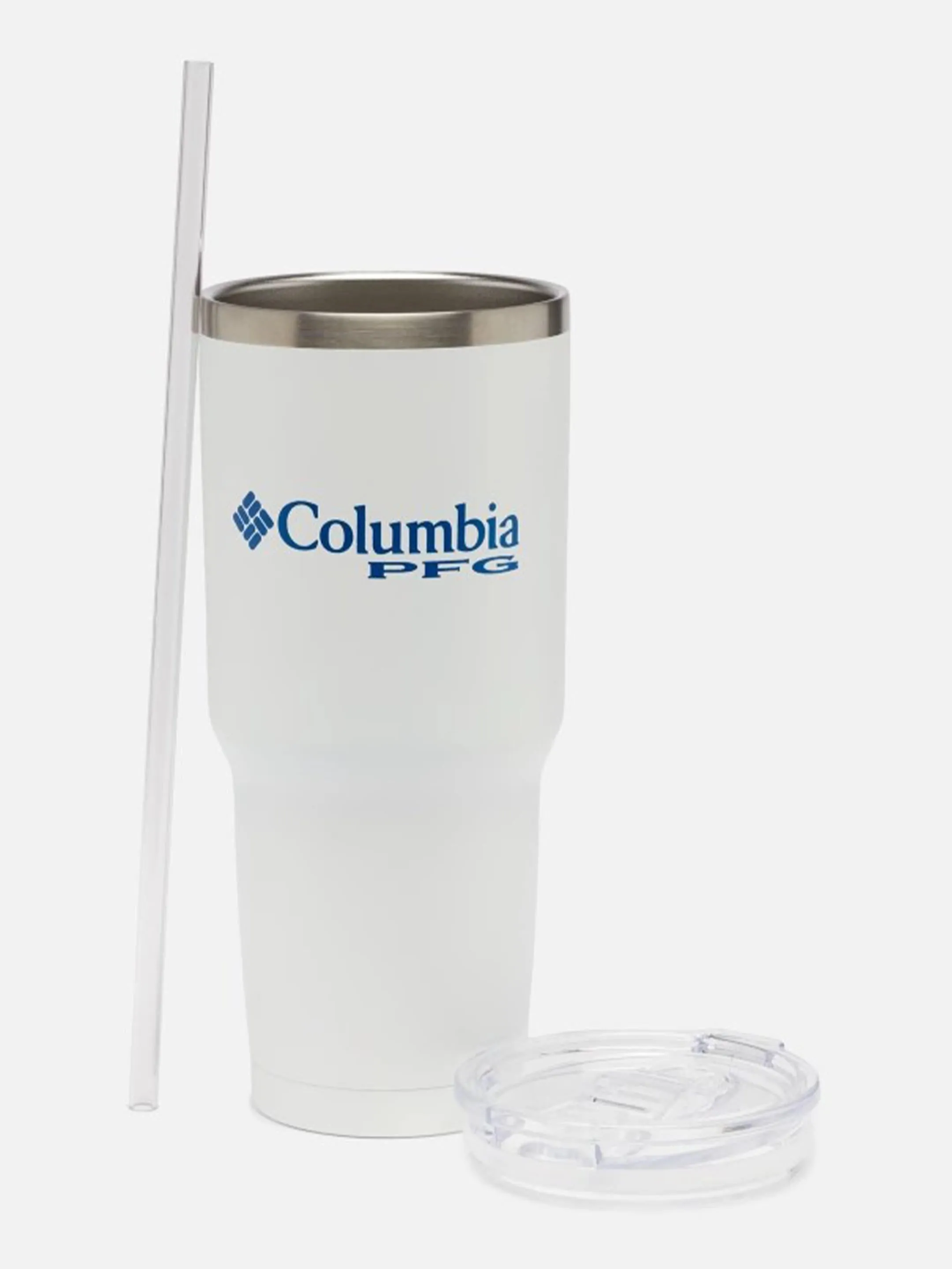Columbia Unisex White Stainless Steel Insulated Vacuum Hydration Bottles