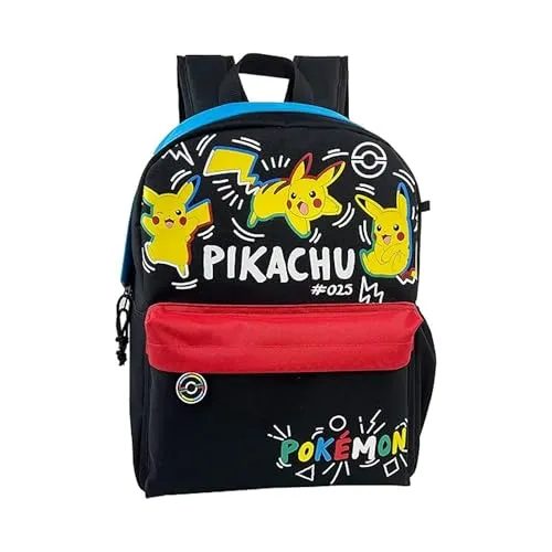CYPBRANDS Pokémon Colorful Backpack for Kids Adaptable to Trolley (39 UK)