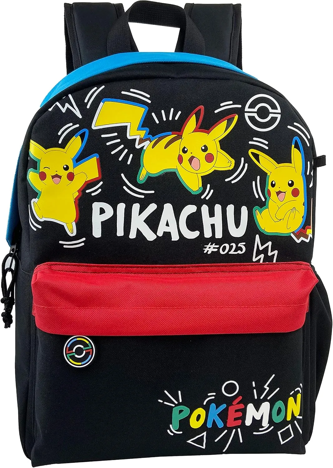 CYPBRANDS Pokémon Colorful Backpack for Kids Adaptable to Trolley (39 UK)