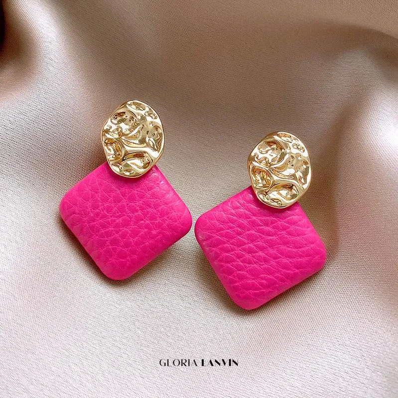 Dakota Pink Earrings Gloria Lanvin