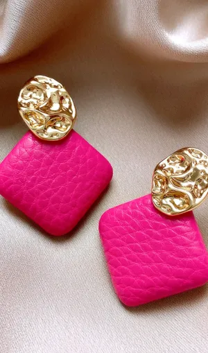 Dakota Pink Earrings Gloria Lanvin