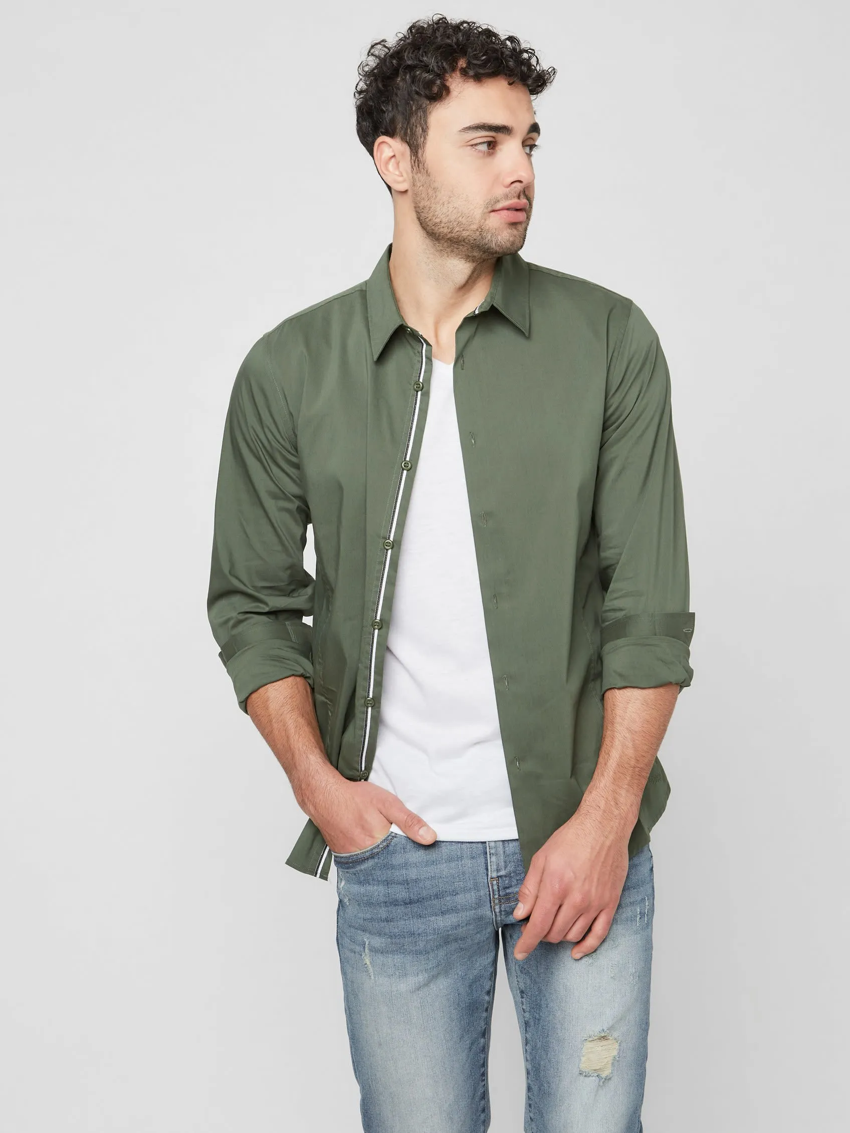 Damon Poplin Shirt