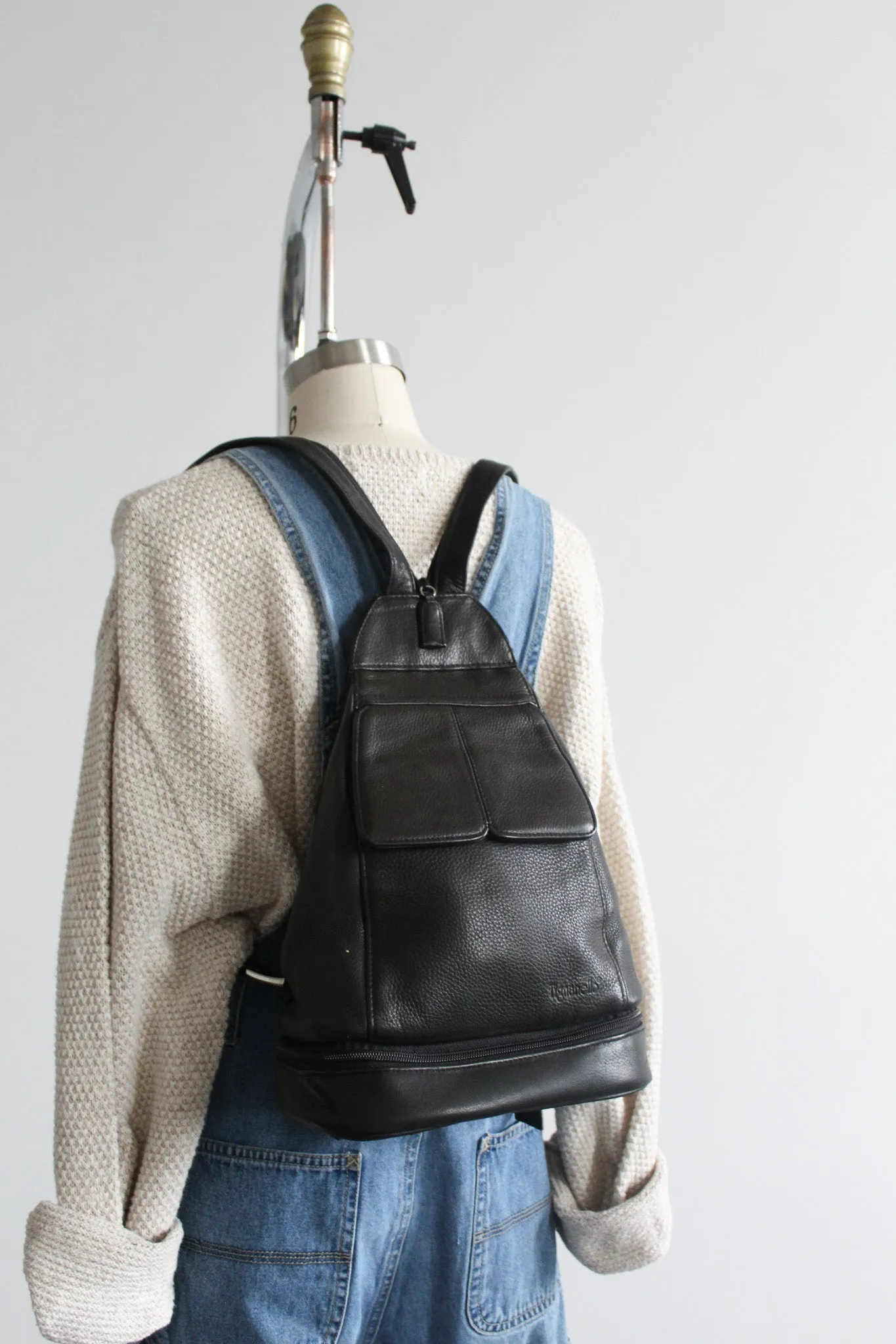 eclipse leather backpack 1919 Vintage