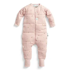 ergoPouch Organic Winter Long Sleeved Sleep Onesie - 2.5 TOG - Daisies