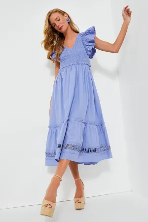Exclusive Periwinkle Gladys Ankle Dress
