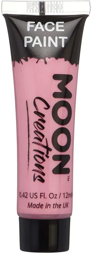 Face & Body Paint by Moon Creations Pink Water Based Face Paint Makeup