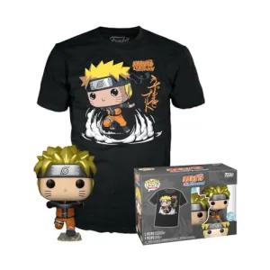 Funko Pop! Animation Naruto - Naruto Run Vinyl Figure & T-Shirt (64752)
