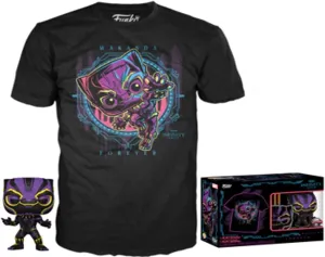 Funko Pop! Marvel - Black Panther Vinyl Figure   T-Shirt (S) (Model Number: N° xx)