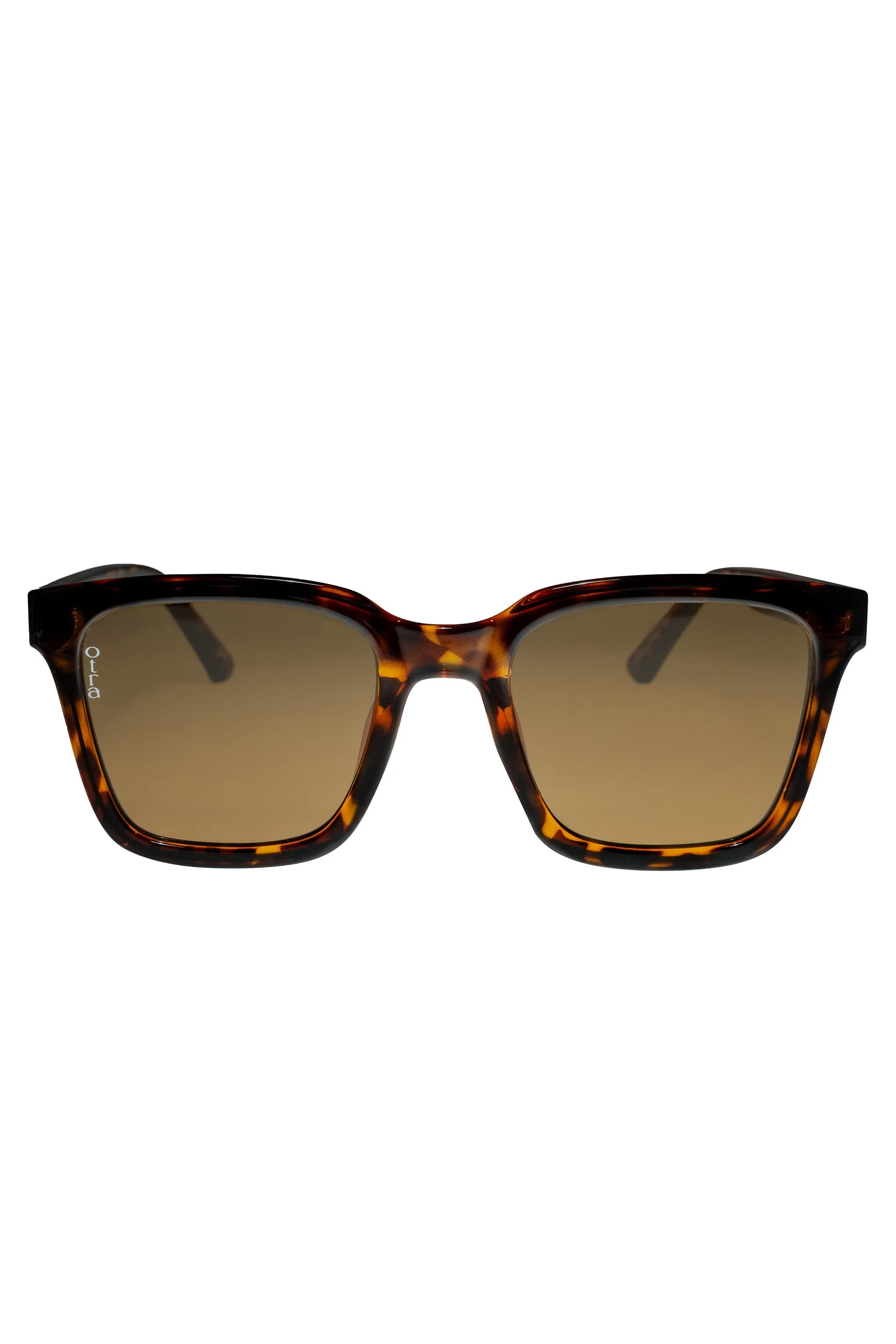 Fyn | Otra Tortoiseshell Oversized Classic Square Sunglasses Club L London