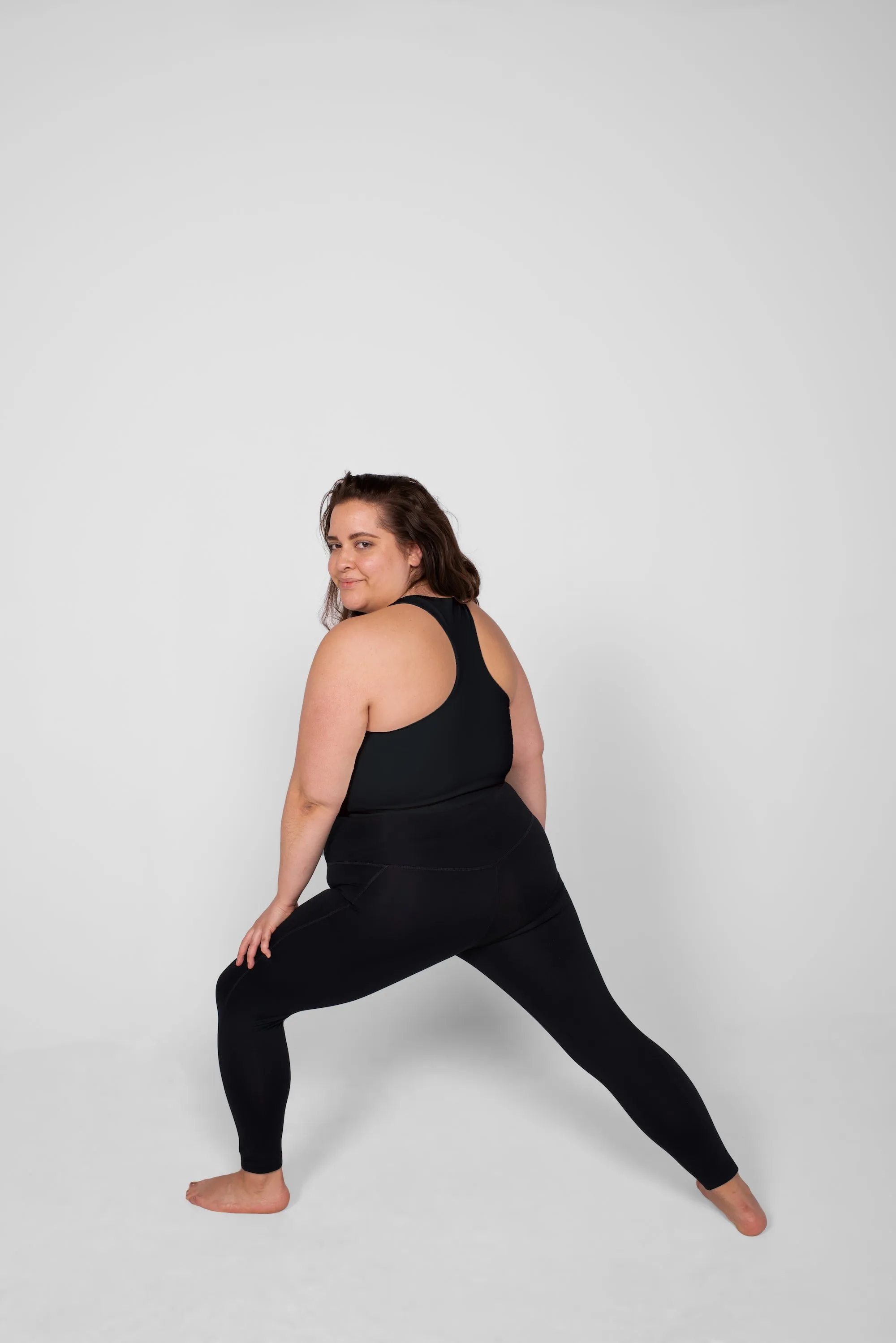 GIRLFRIEND COLLECTIVE - HIGH RISE COMPRESSIVE LEGGINGS 28.5 - BLACK
