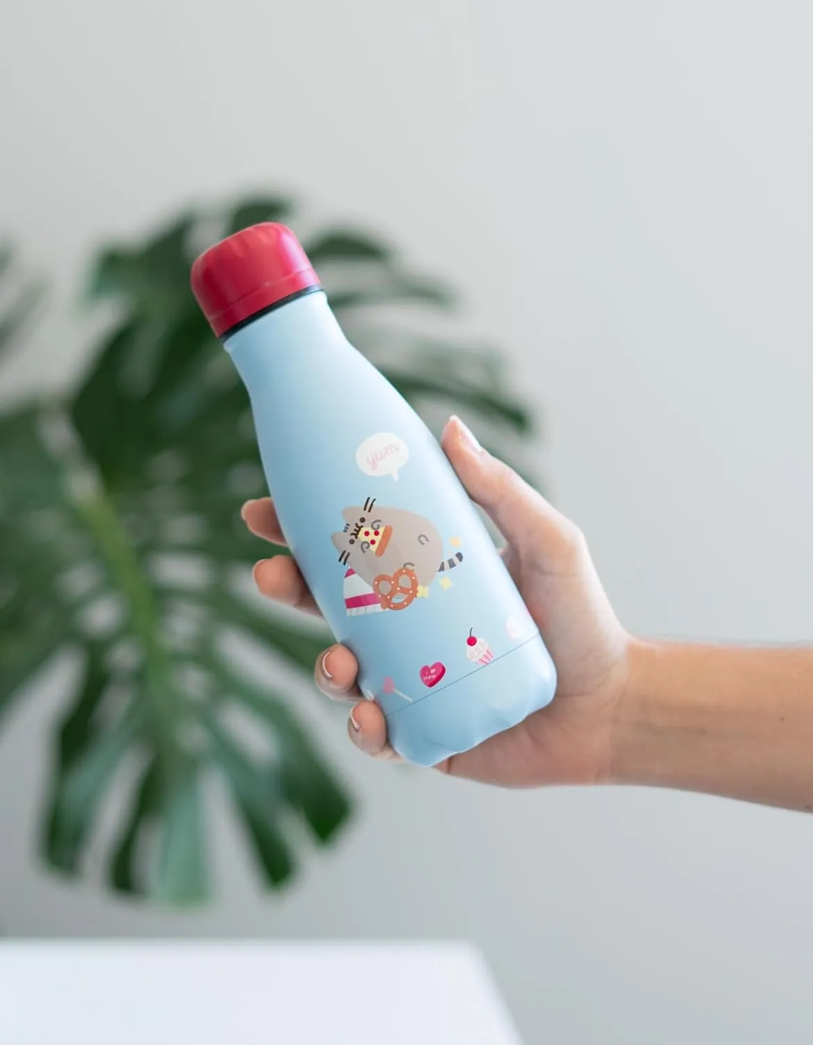 Grupo Erik Pusheen Metal Hot&Cold Bottle 260 ml - 9 oz | 260ml Water Bottle