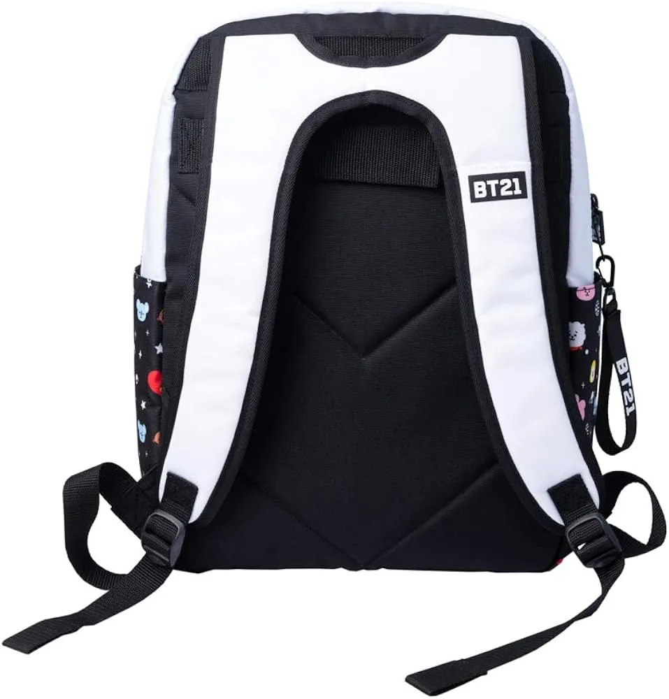 Grupo Erik Unisex Mare0072 BT21 Cool Collection school backpack, Black