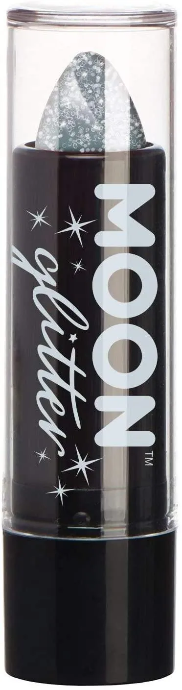 Holographic Glitter Lipstick by Moon Glitter - Silver