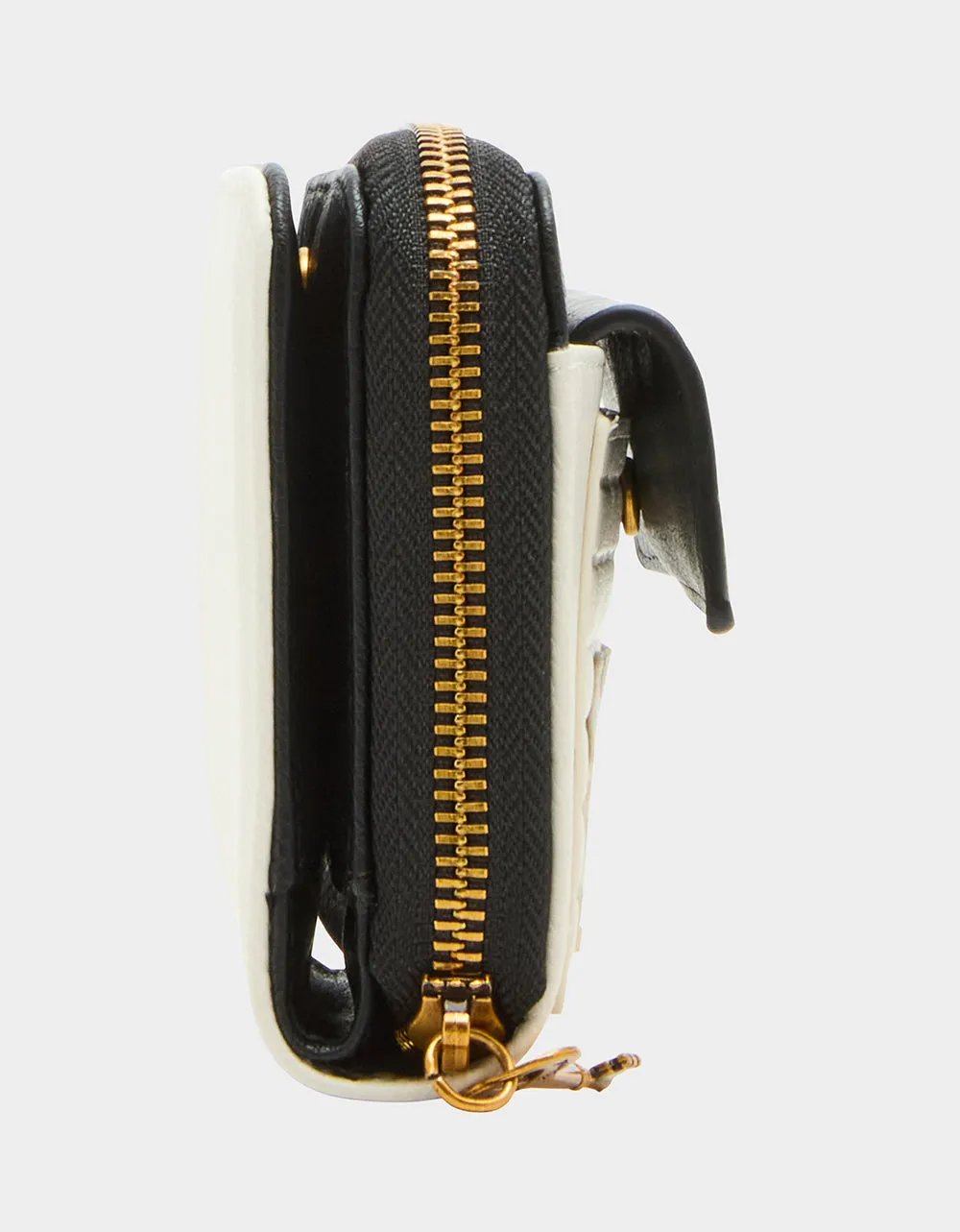 HOUSE OF BETSEY WALLET BLACK WHITE Betsey Johnson