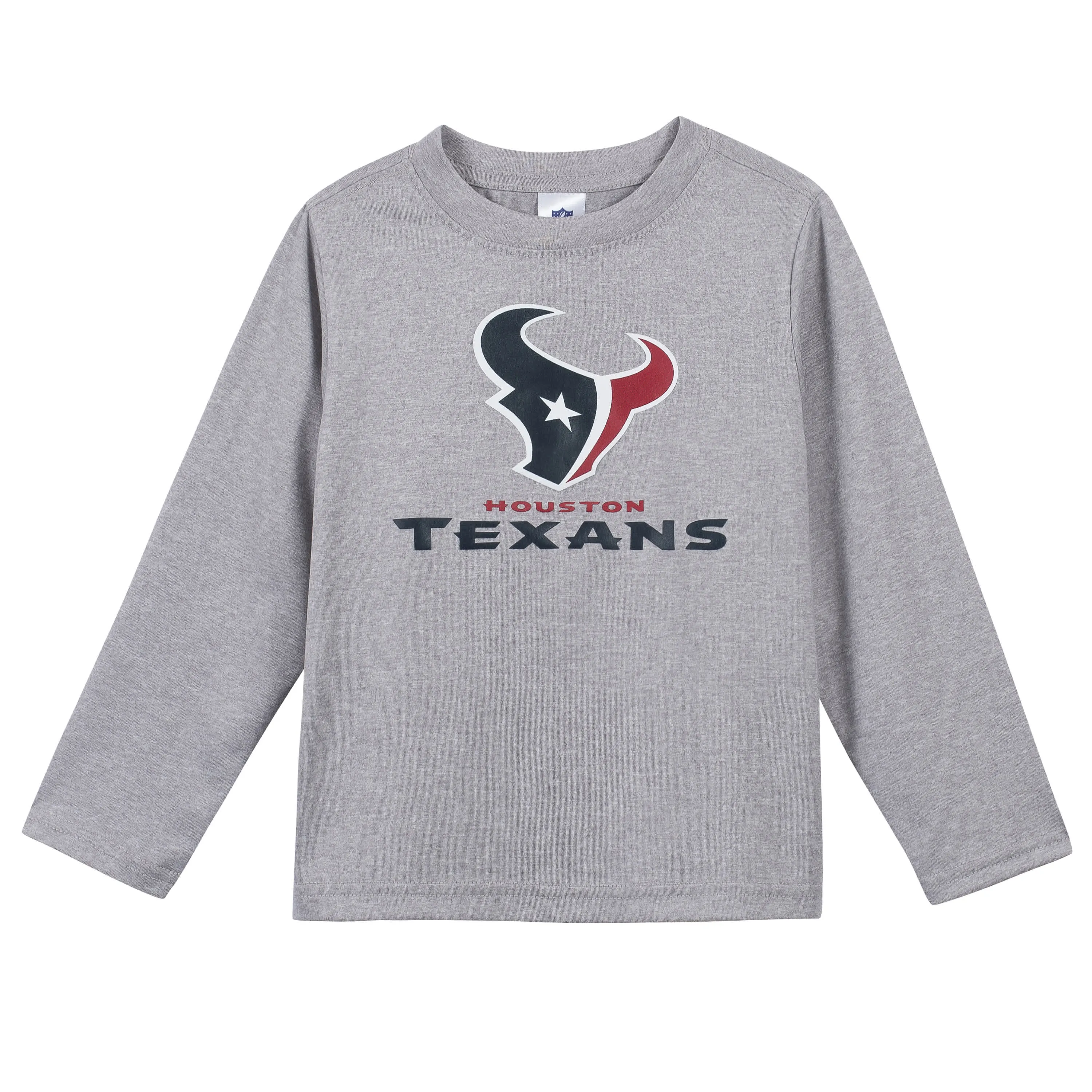 Houston Texans Boys Long Sleeve Tee Shirt Gerber Childrenswea