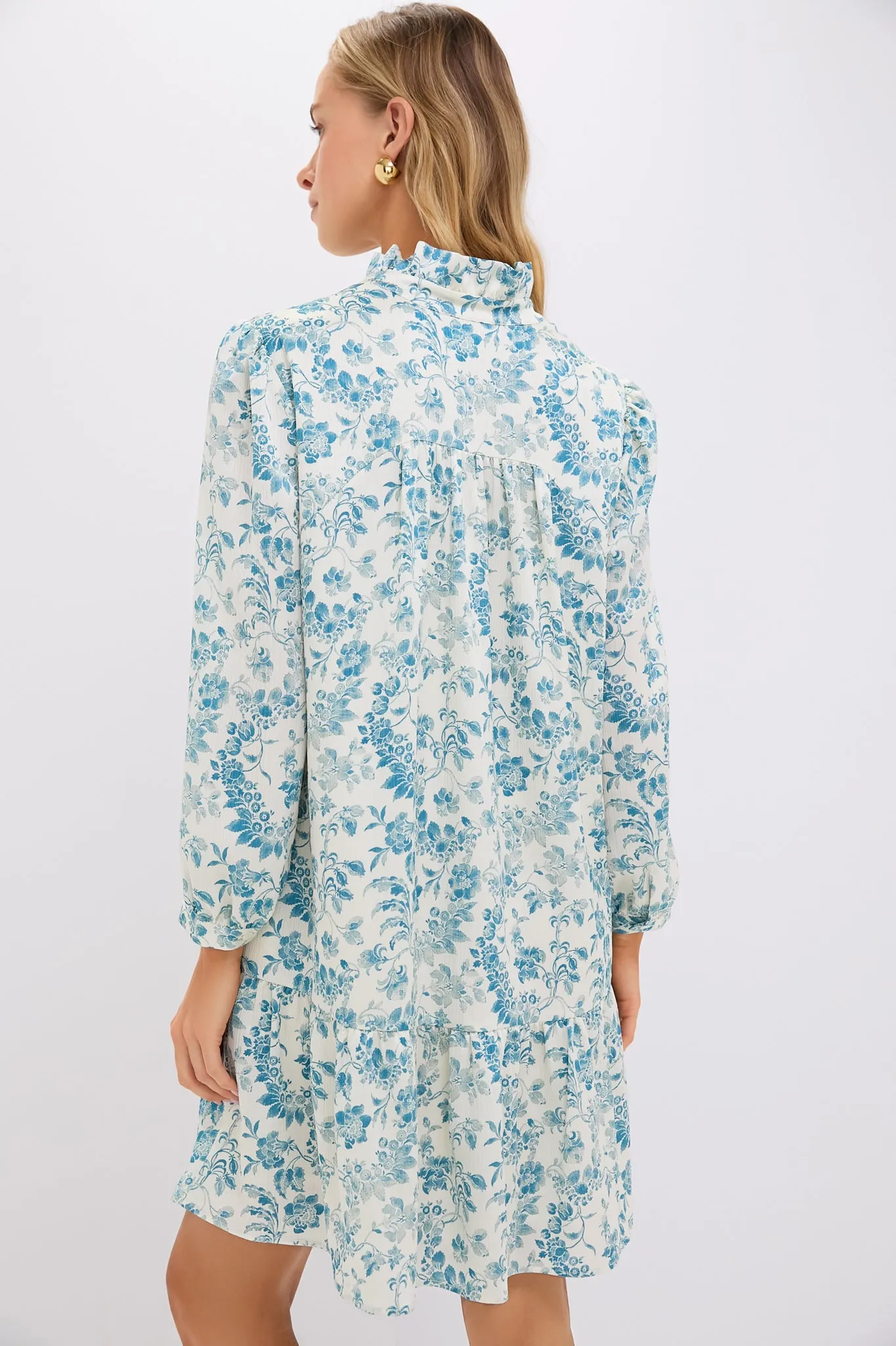 Jardin De Fleurs Crinkle Palmerston Dress