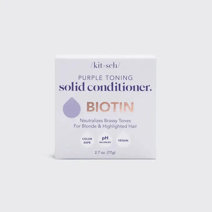 KITSCH - PURPLE TONING SOLID CONDITIONER BAR