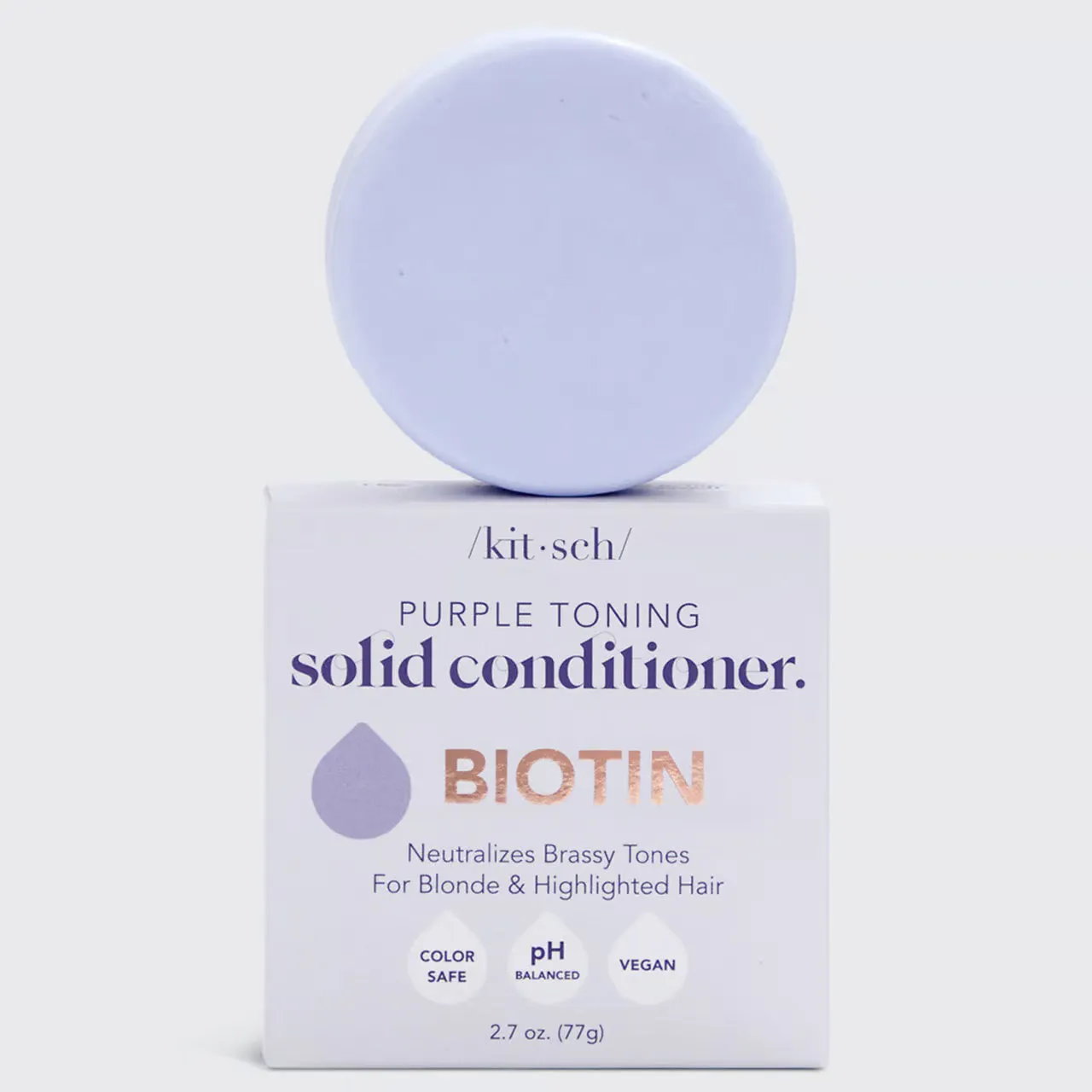KITSCH - PURPLE TONING SOLID CONDITIONER BAR