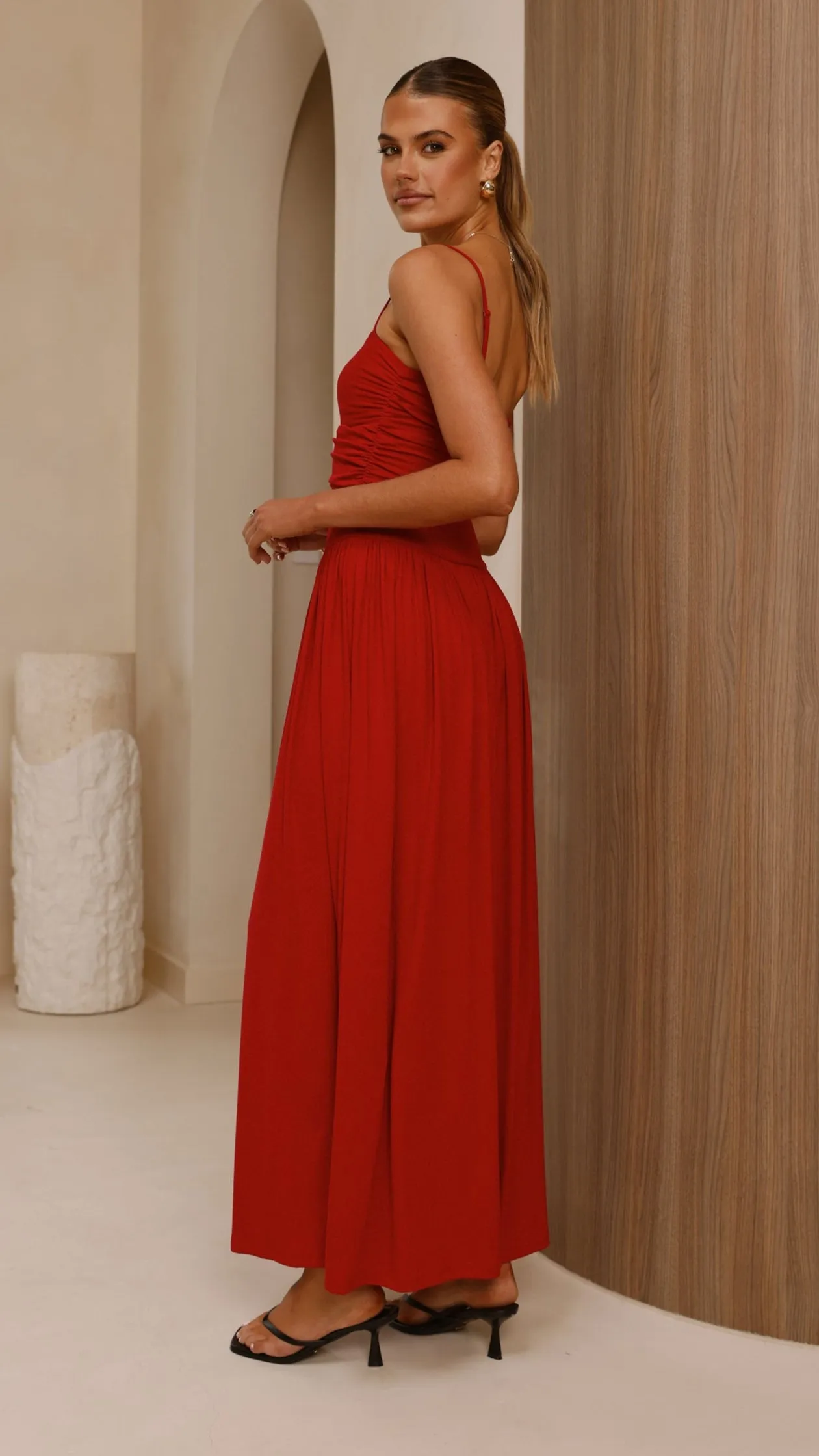 Libertine Maxi Dress - Cherry Billy J