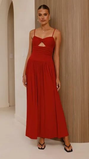 Libertine Maxi Dress - Cherry Billy J