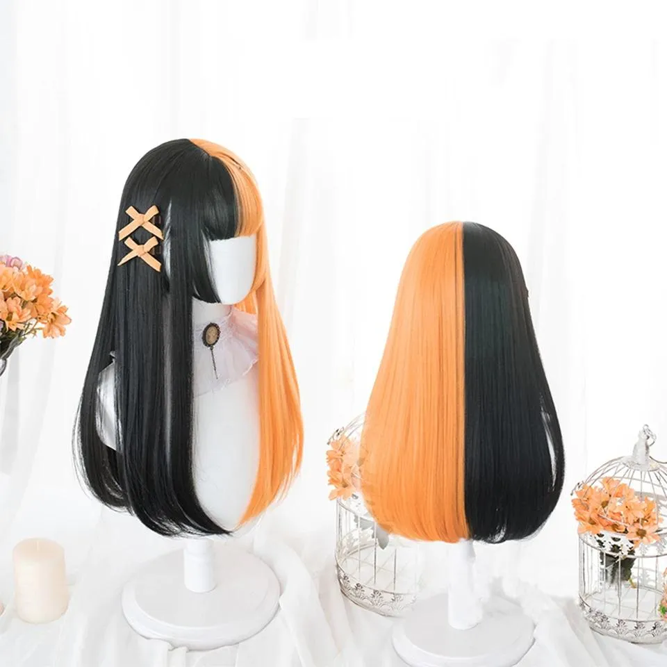 Long Split Halloween Cosplay Wig